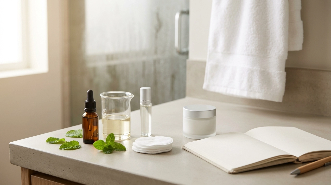 Peppermint Oil for Skin: Safe Dilution, Recipes & Tracker