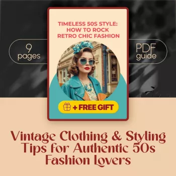 50s Retro Chic Style: Modern Outfits That Don’t Look Costume